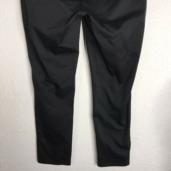 J. Jill Live in Chino Black Pants Button Bottom Detail Size 2 - Picture 7 of 12